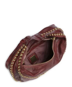 Campomaggi Shoulder Bags|Hobo Bags-Hobo bag fine grain cow leather