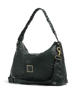Campomaggi Shoulder Bags|Hobo Bags-Hobo bag fine grain cow leather
