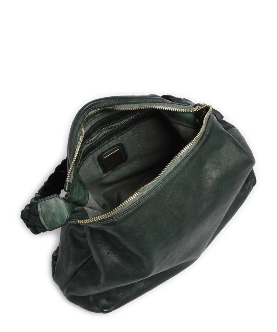 Campomaggi Shoulder Bags|Hobo Bags-Hobo bag fine grain cow leather