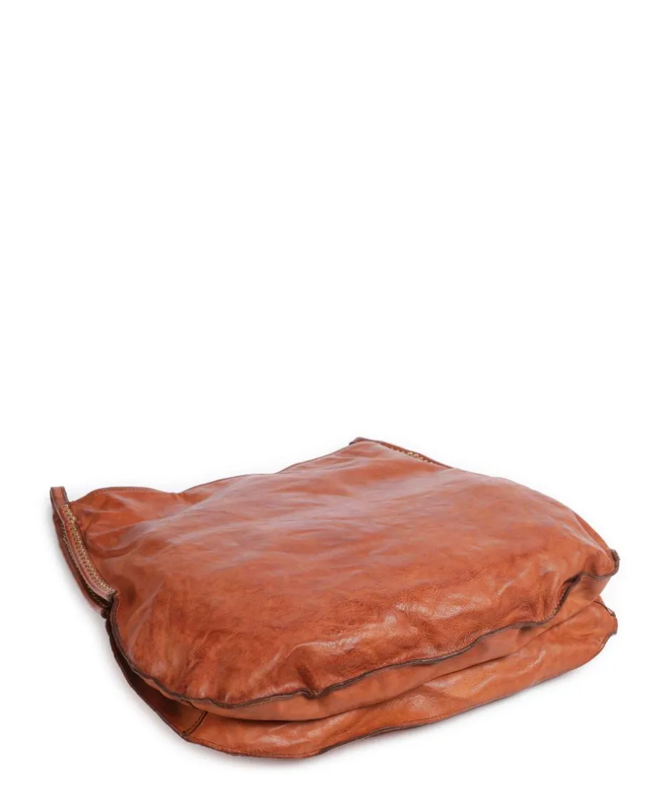 Campomaggi Shoulder Bags|Hobo Bags-Hobo bag fine grain cow leather