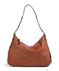 Campomaggi Shoulder Bags|Hobo Bags-Hobo bag fine grain cow leather