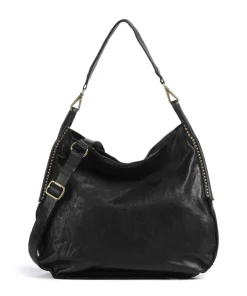 Campomaggi Shoulder Bags|Hobo Bags-Hobo bag fine grain cow leather