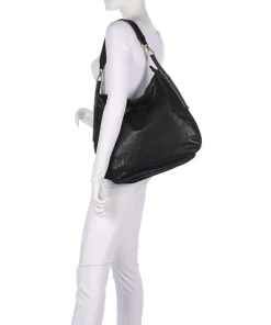 Campomaggi Shoulder Bags|Hobo Bags-Hobo bag fine grain cow leather