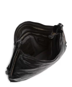 Campomaggi Shoulder Bags|Hobo Bags-Hobo bag fine grain cow leather