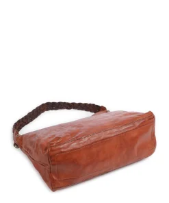 Campomaggi Shoulder Bags|Hobo Bags-Hobo bag fine grain cow leather