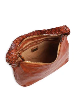 Campomaggi Shoulder Bags|Hobo Bags-Hobo bag fine grain cow leather