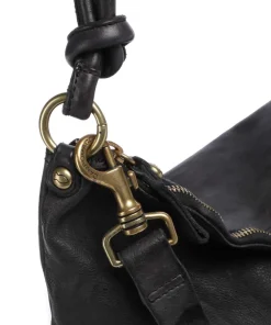 Campomaggi Shoulder Bags|Hobo Bags-Hobo bag fine grain cow leather