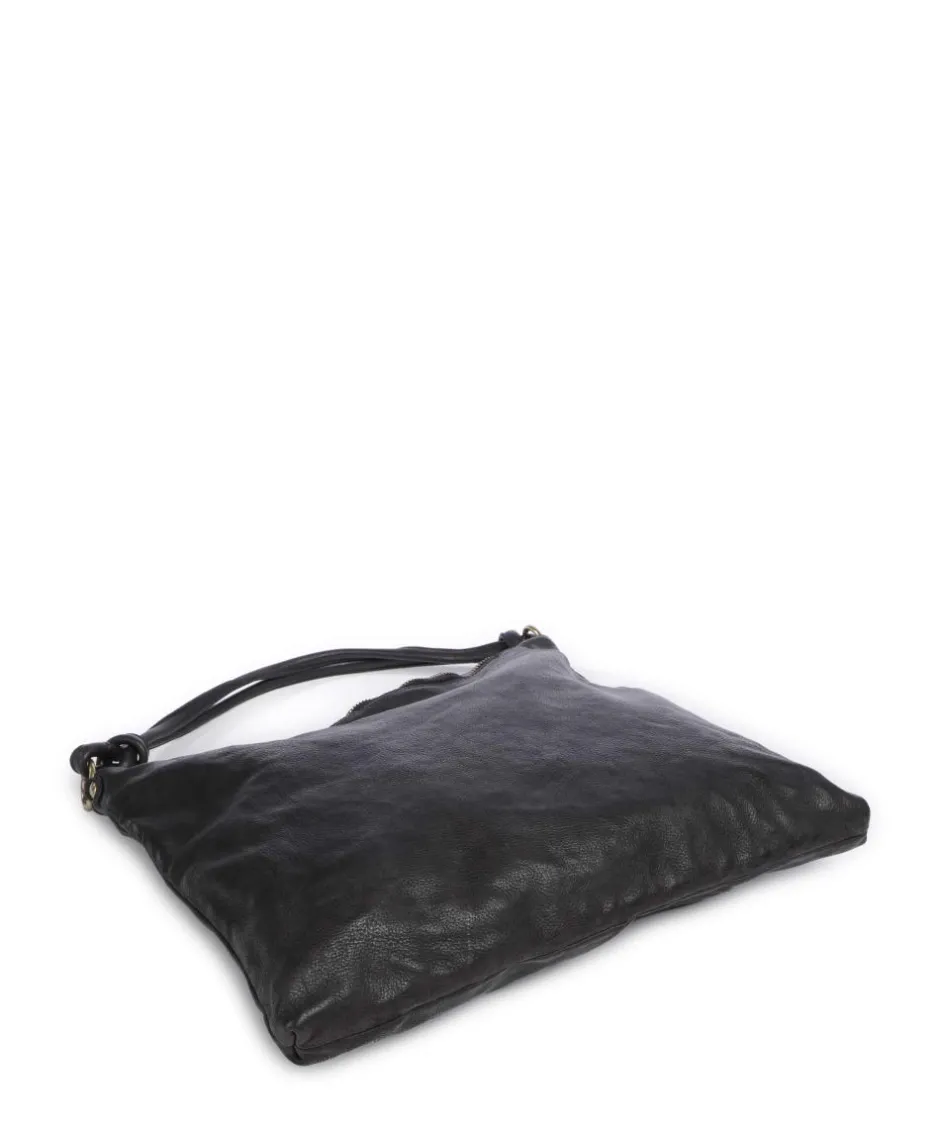 Campomaggi Shoulder Bags|Hobo Bags-Hobo bag fine grain cow leather