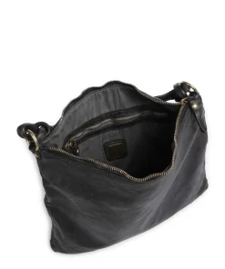 Campomaggi Shoulder Bags|Hobo Bags-Hobo bag fine grain cow leather