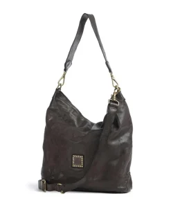 Campomaggi Shoulder Bags|Hobo Bags-Hobo bag fine grain cow leather