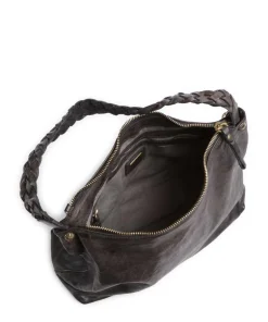 Campomaggi Shoulder Bags|Hobo Bags-Hobo bag fine grain cow leather