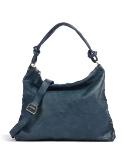 Campomaggi Shoulder Bags|Hobo Bags-Hobo bag fine grain cow leather