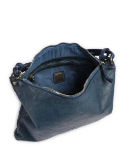 Campomaggi Shoulder Bags|Hobo Bags-Hobo bag fine grain cow leather