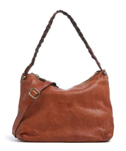 Campomaggi Shoulder Bags|Hobo Bags-Hobo bag fine grain cow leather
