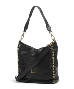 Campomaggi Shoulder Bags|Hobo Bags-Hobo bag fine grain cow leather