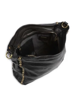 Campomaggi Shoulder Bags|Hobo Bags-Hobo bag fine grain cow leather