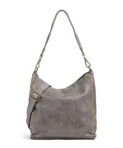 Campomaggi Shoulder Bags|Hobo Bags-Hobo bag fine grain cow leather