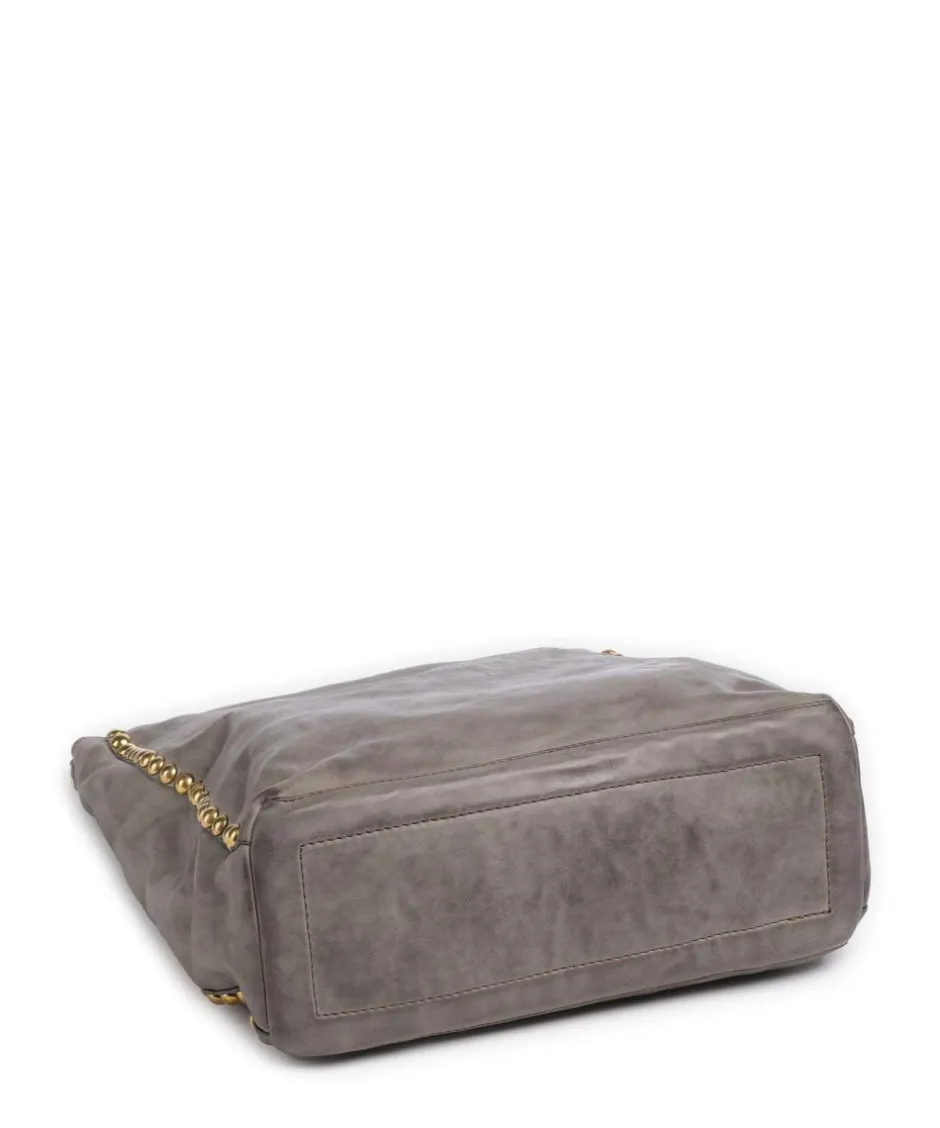 Campomaggi Shoulder Bags|Hobo Bags-Hobo bag fine grain cow leather
