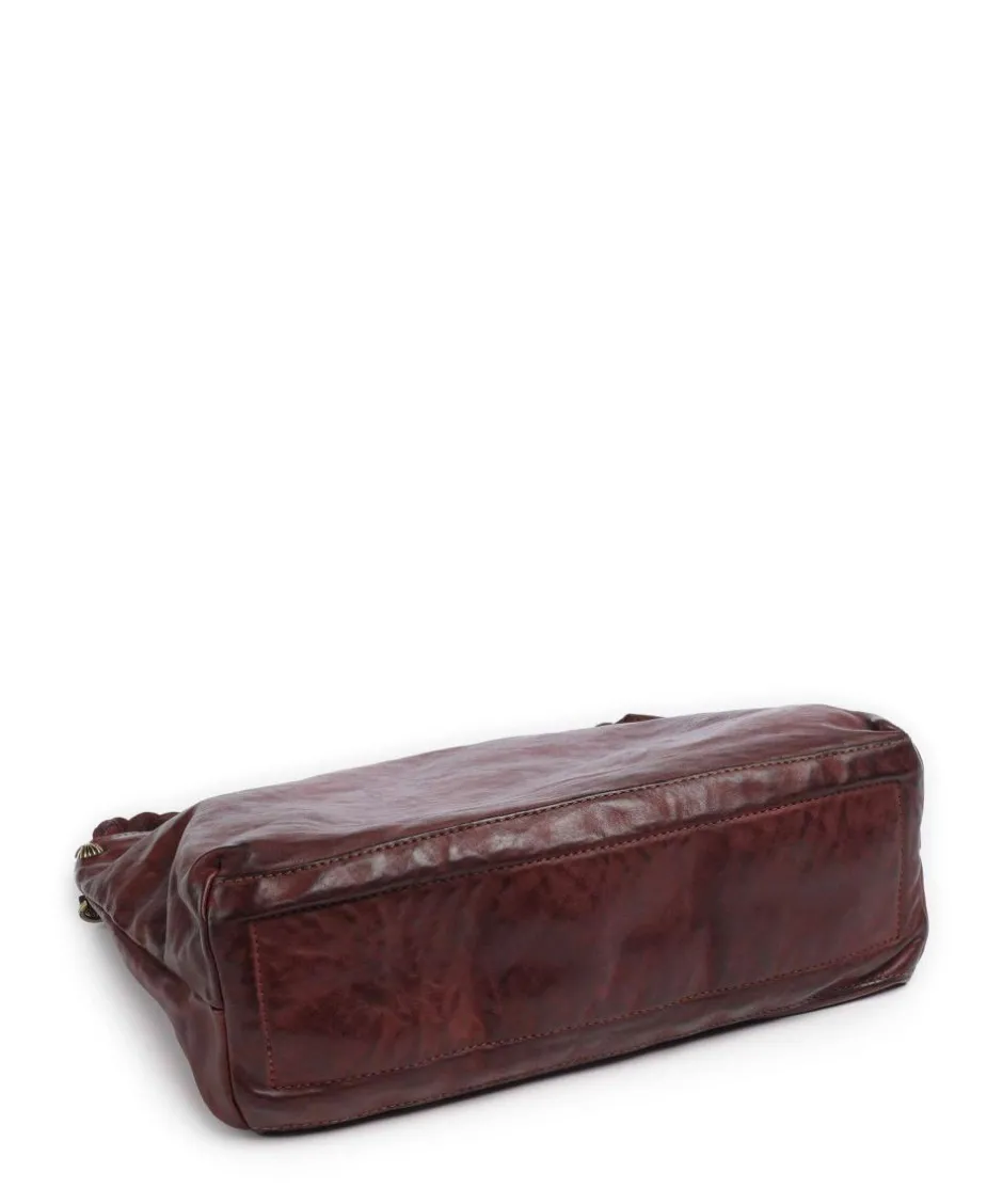 Campomaggi Shoulder Bags|Hobo Bags-Hobo bag fine grain cow leather