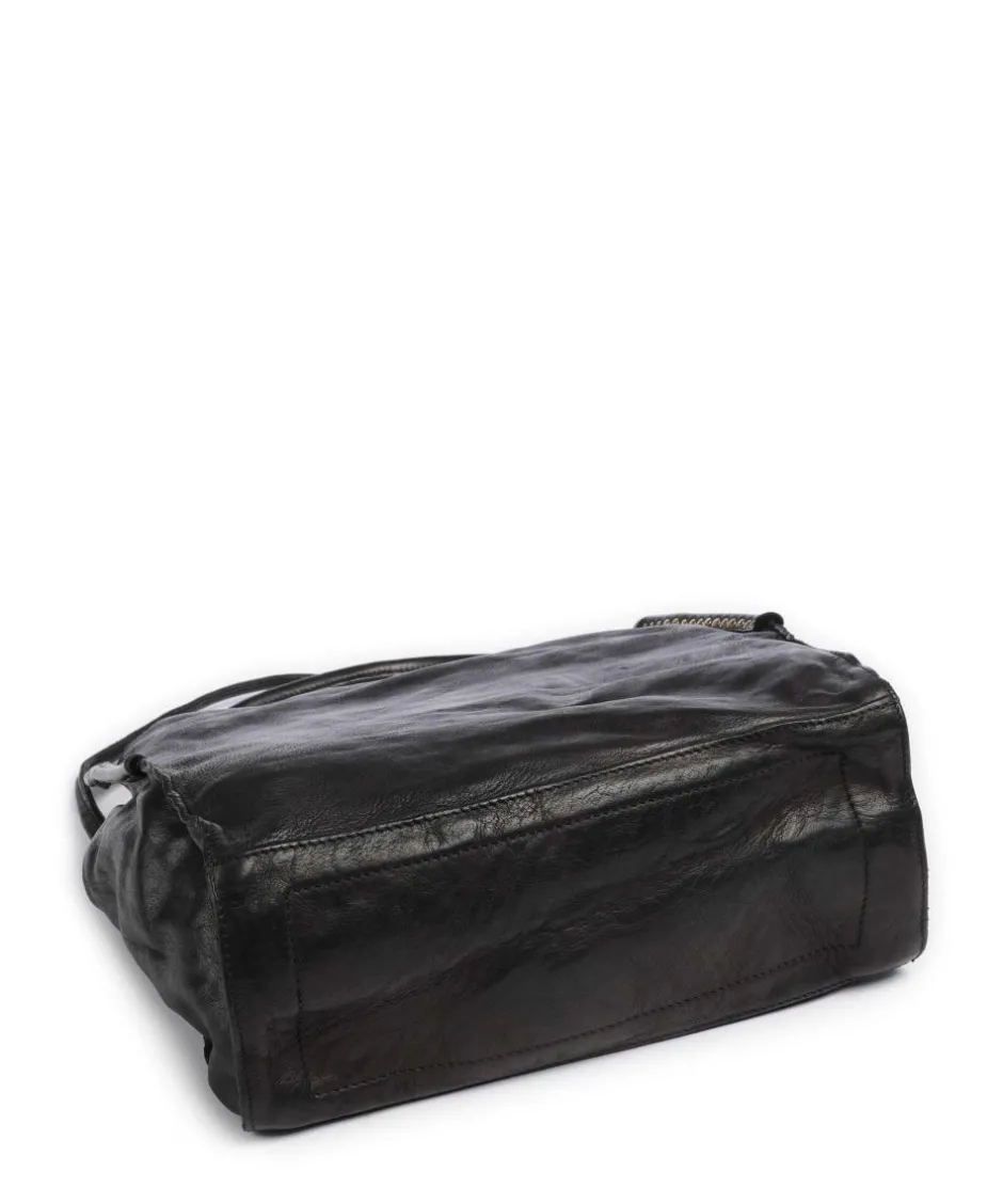 Campomaggi Shoulder Bags|Hobo Bags-Hobo bag fine grain cow leather