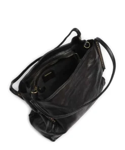 Campomaggi Shoulder Bags|Hobo Bags-Hobo bag fine grain cow leather