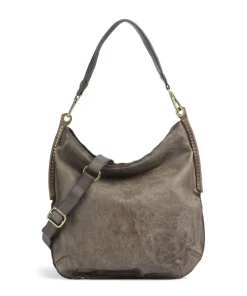 Campomaggi Shoulder Bags|Hobo Bags-Hobo bag fine grain cow leather