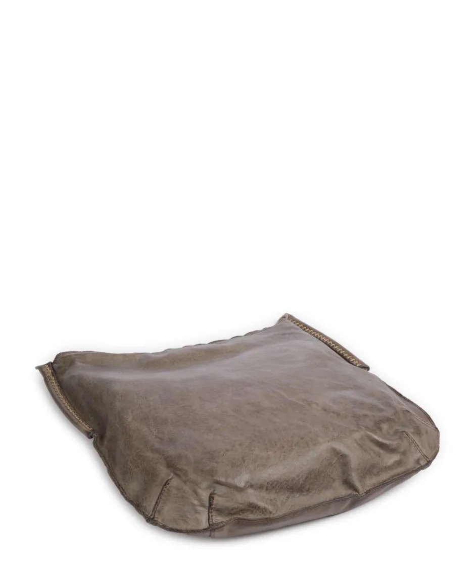 Campomaggi Shoulder Bags|Hobo Bags-Hobo bag fine grain cow leather