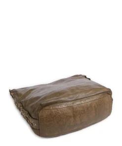 Campomaggi Shoulder Bags|Hobo Bags-Hobo bag fine grain cow leather