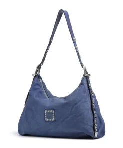 Campomaggi Shoulder Bags|Hobo Bags-Hobo bag fine grain cow leather
