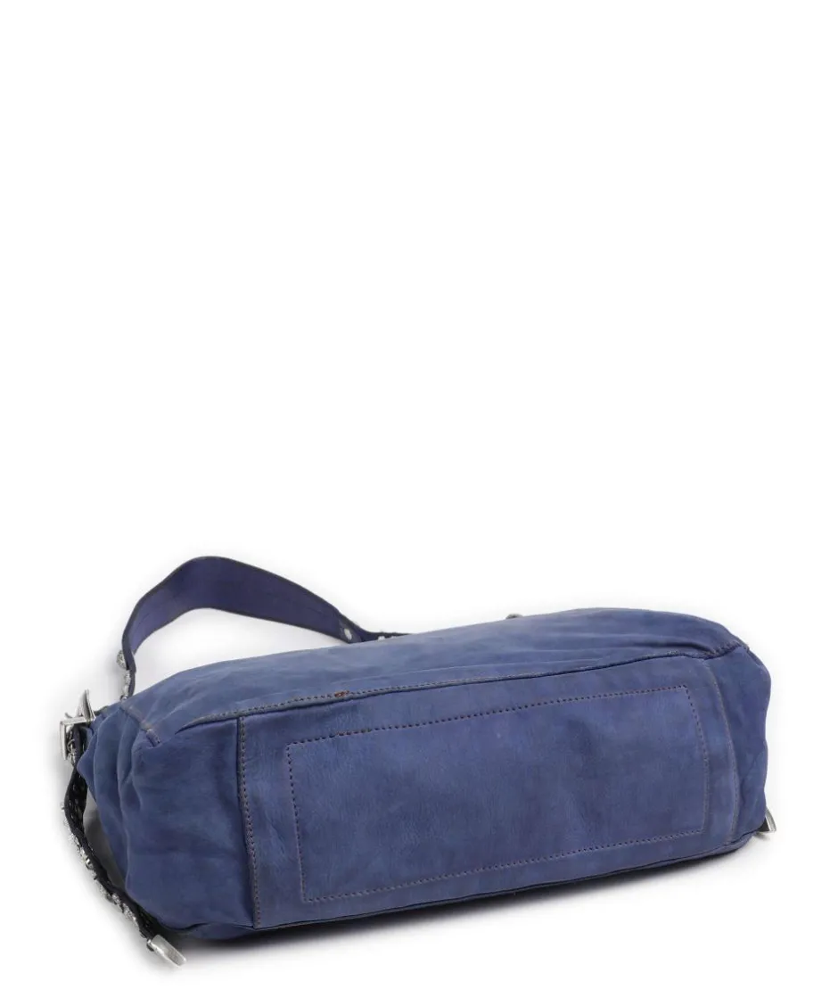 Campomaggi Shoulder Bags|Hobo Bags-Hobo bag fine grain cow leather