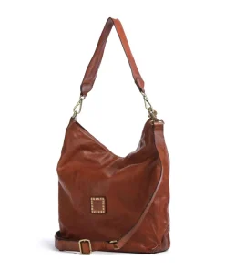 Campomaggi Shoulder Bags|Hobo Bags-Hobo bag fine grain cow leather