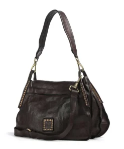 Campomaggi Shoulder Bags|Hobo Bags-Hobo bag fine grain cow leather