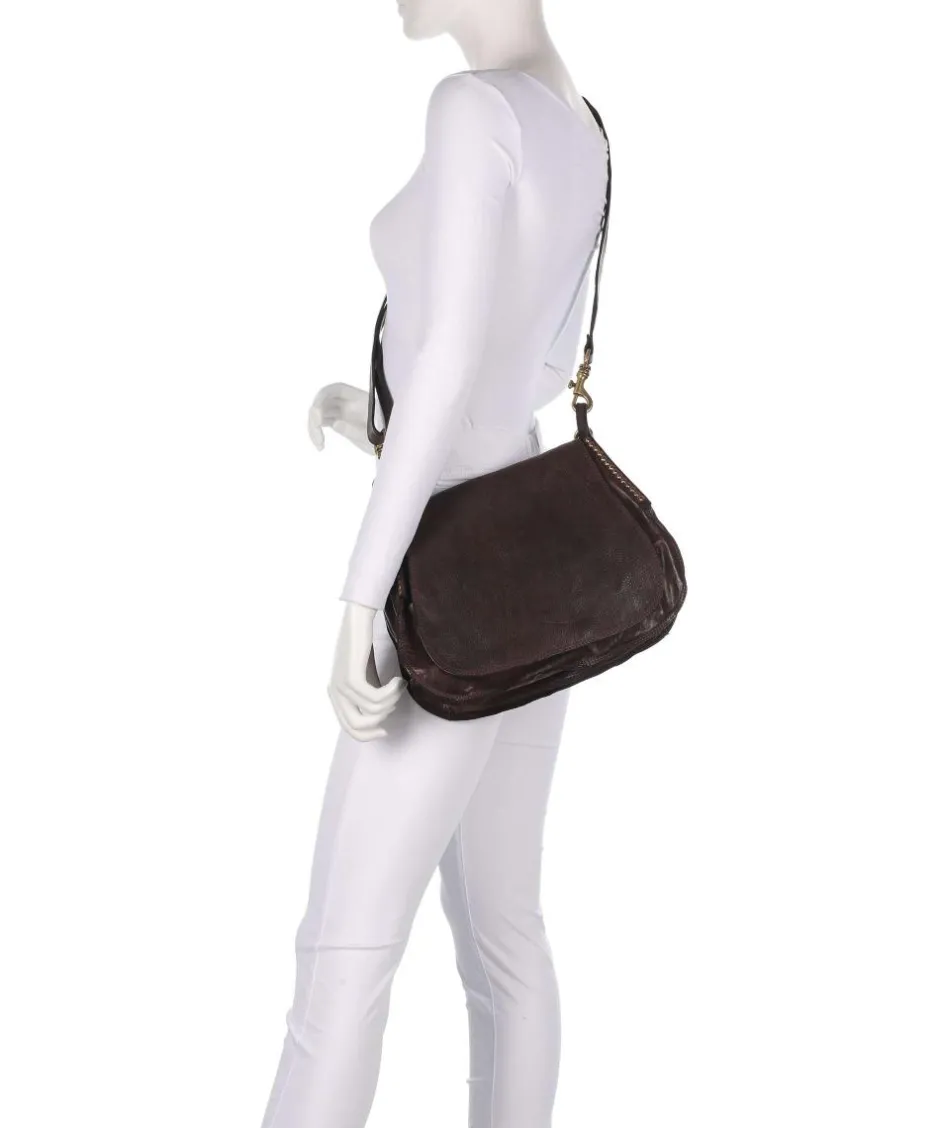 Campomaggi Shoulder Bags|Hobo Bags-Hobo bag fine grain cow leather