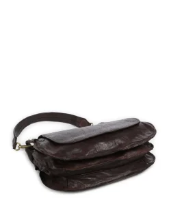 Campomaggi Shoulder Bags|Hobo Bags-Hobo bag fine grain cow leather