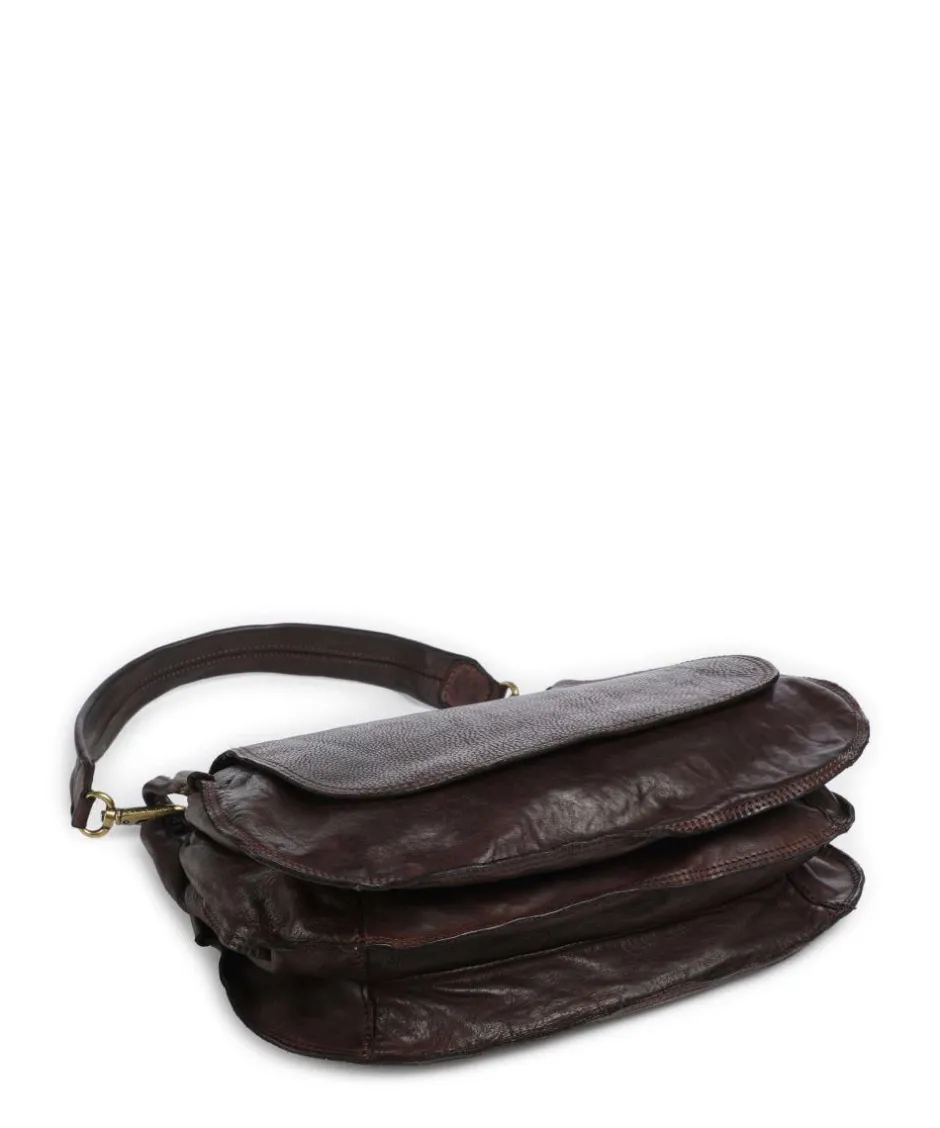 Campomaggi Shoulder Bags|Hobo Bags-Hobo bag fine grain cow leather