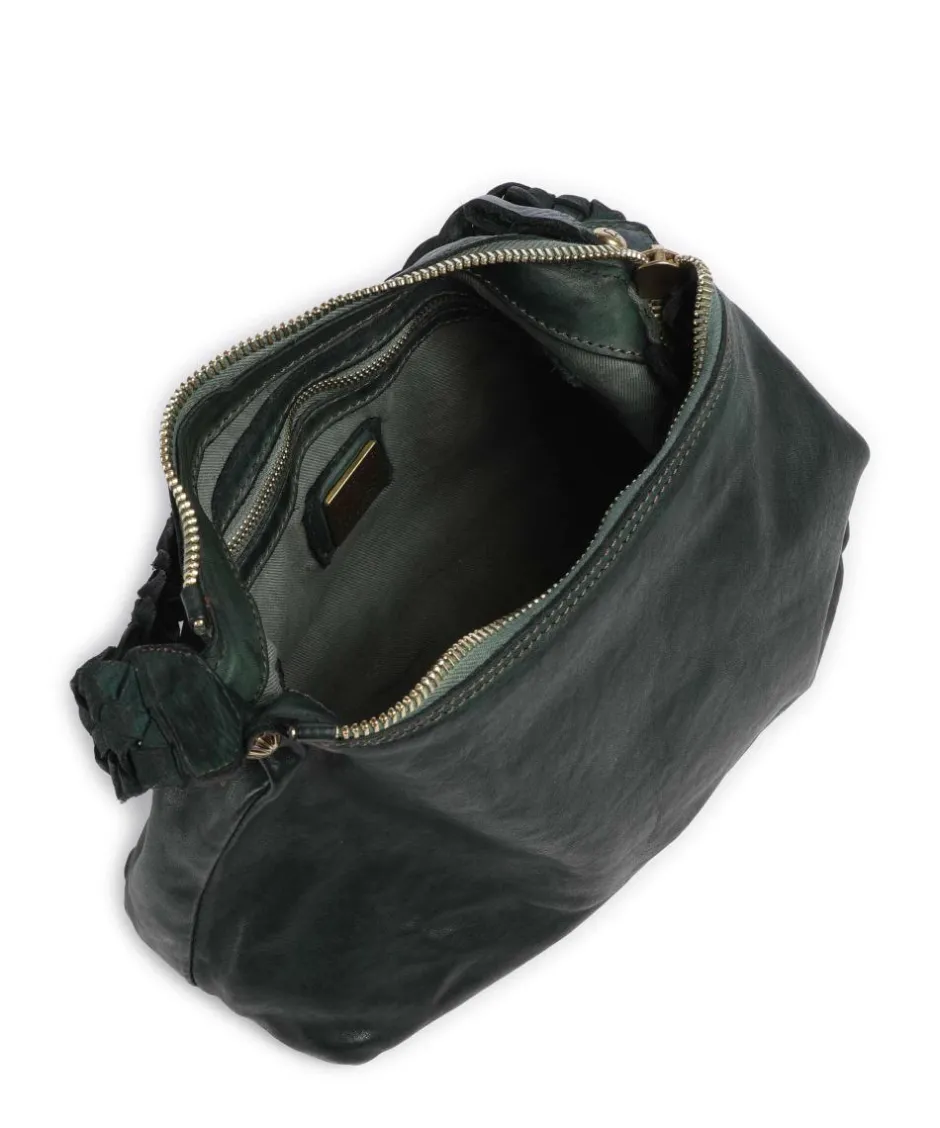 Campomaggi Shoulder Bags|Hobo Bags-Hobo bag fine grain cow leather