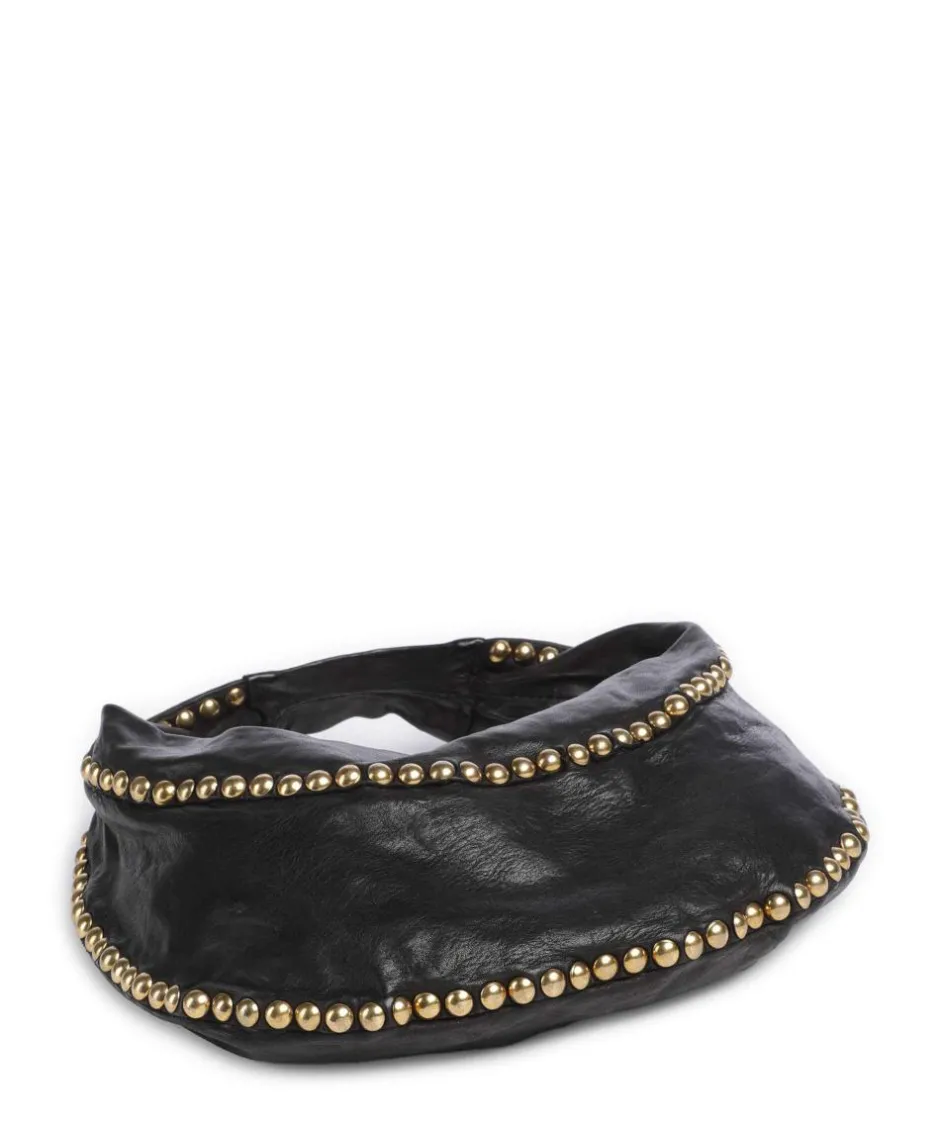 Campomaggi Shoulder Bags|Hobo Bags-Hobo bag fine grain cow leather