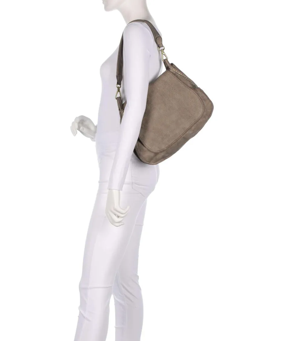 Campomaggi Shoulder Bags|Hobo Bags-Hobo bag fine grain cow leather