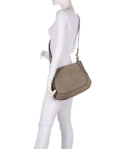 Campomaggi Shoulder Bags|Hobo Bags-Hobo bag fine grain cow leather
