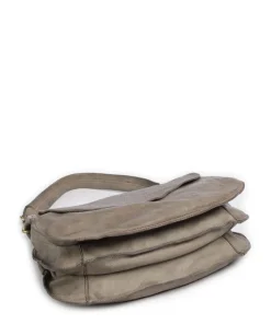 Campomaggi Shoulder Bags|Hobo Bags-Hobo bag fine grain cow leather
