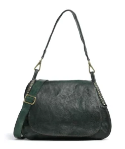 Campomaggi Shoulder Bags|Hobo Bags-Hobo bag fine grain cow leather