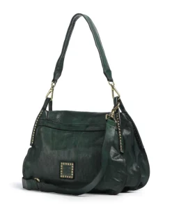 Campomaggi Shoulder Bags|Hobo Bags-Hobo bag fine grain cow leather