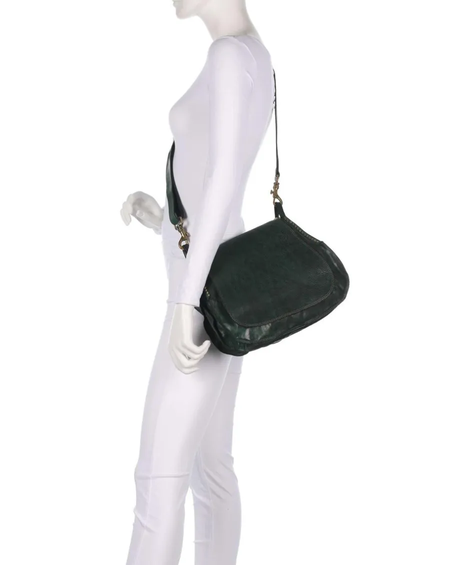 Campomaggi Shoulder Bags|Hobo Bags-Hobo bag fine grain cow leather