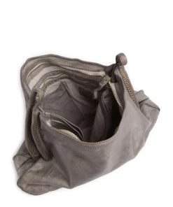 Campomaggi Shoulder Bags|Hobo Bags-Hobo bag fine grain cow leather