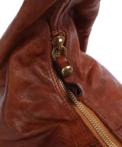 Campomaggi Shoulder Bags|Hobo Bags-Hobo bag grained cow leather