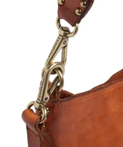 Campomaggi Shoulder Bags|Hobo Bags-Hobo bag grained cow leather