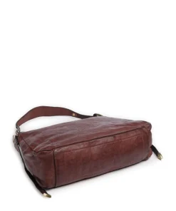 Campomaggi Shoulder Bags|Hobo Bags-Hobo bag grained cow leather