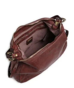 Campomaggi Shoulder Bags|Hobo Bags-Hobo bag grained cow leather