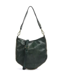 Campomaggi Shoulder Bags|Hobo Bags-Hobo bag grained cow leather