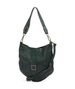 Campomaggi Shoulder Bags|Hobo Bags-Hobo bag grained cow leather